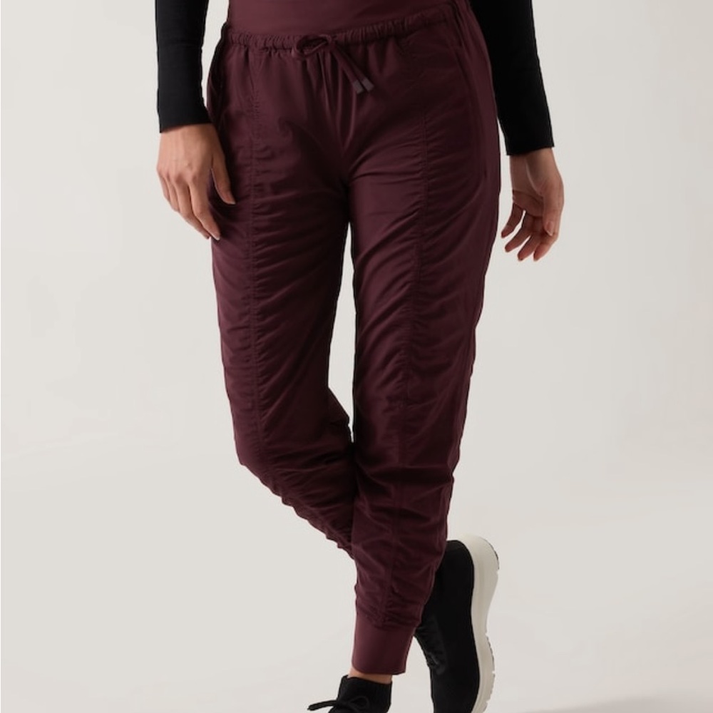 Athleta lined attitude jogger pant